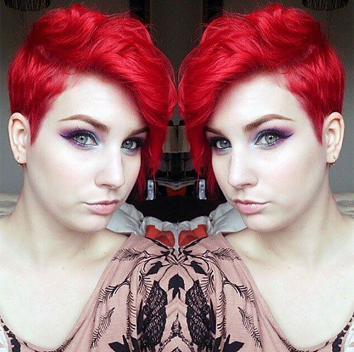 14 Pixie rote Haarfrisur Ideen  