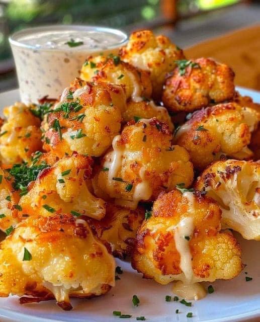 Dieses essen konnte ich täglich essen, Backofen Blumenkohl mit Kase!