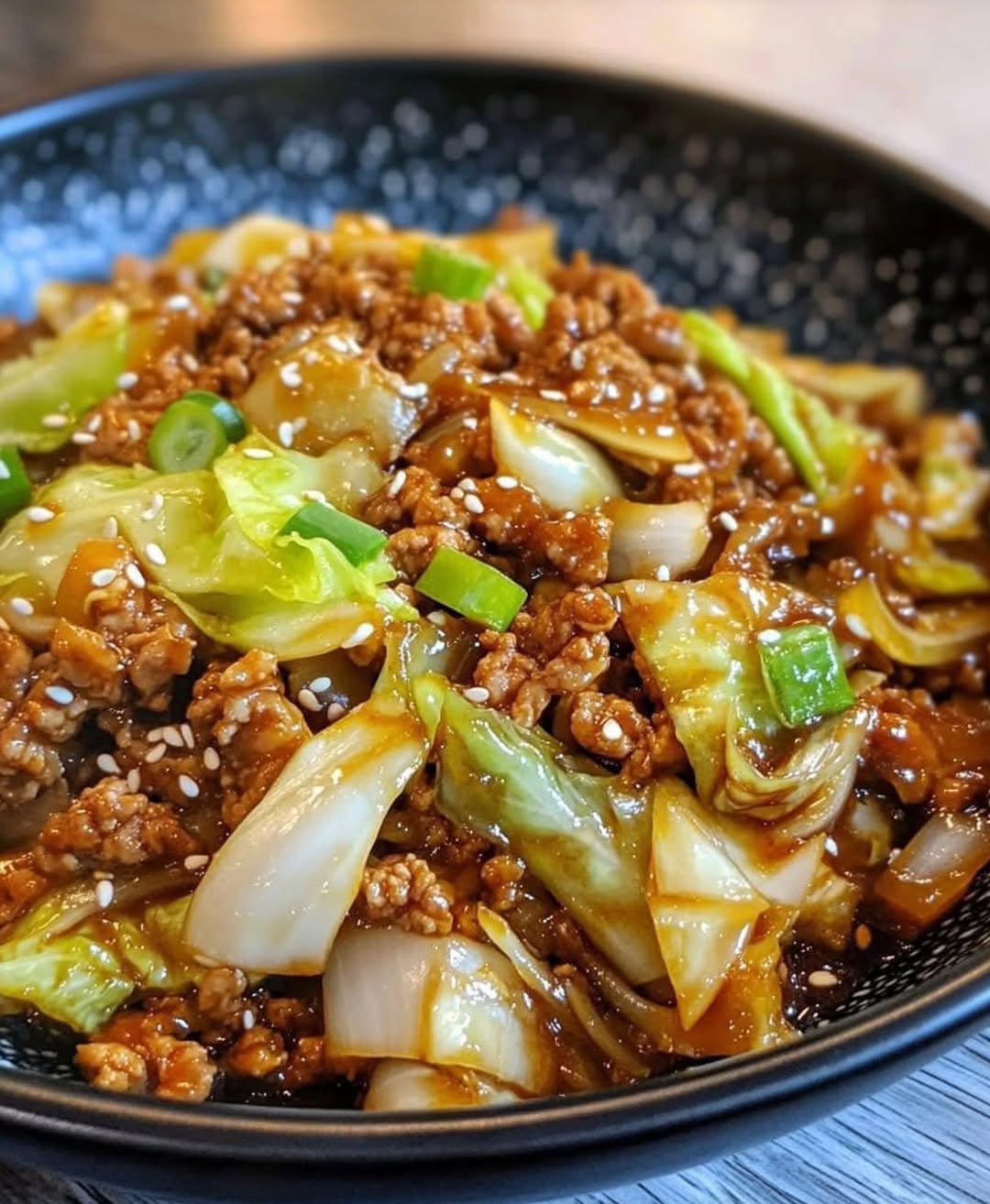 Immer tolle Sachen und sehr lecker, Chinakohl mit Hackfleisch