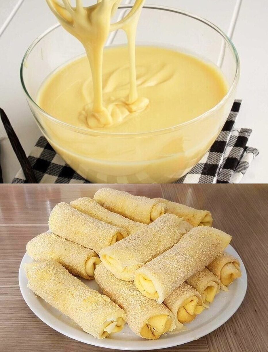 Quark Pfannkuchen ohne Mehl in 3 Minuten, für 10 Stück