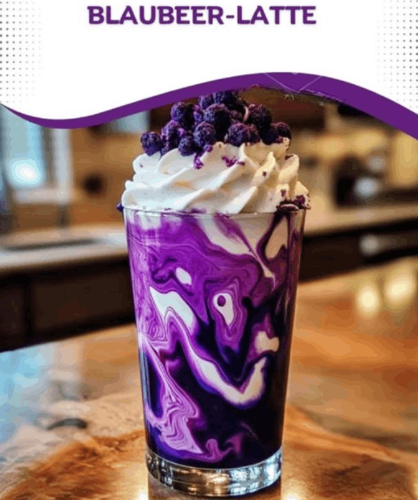 Blaubeer-Latte: Der süchtig machende Kaffee-Trend für Genießer!