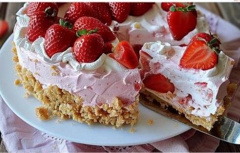 Erdbeerkuchen ohne Backen