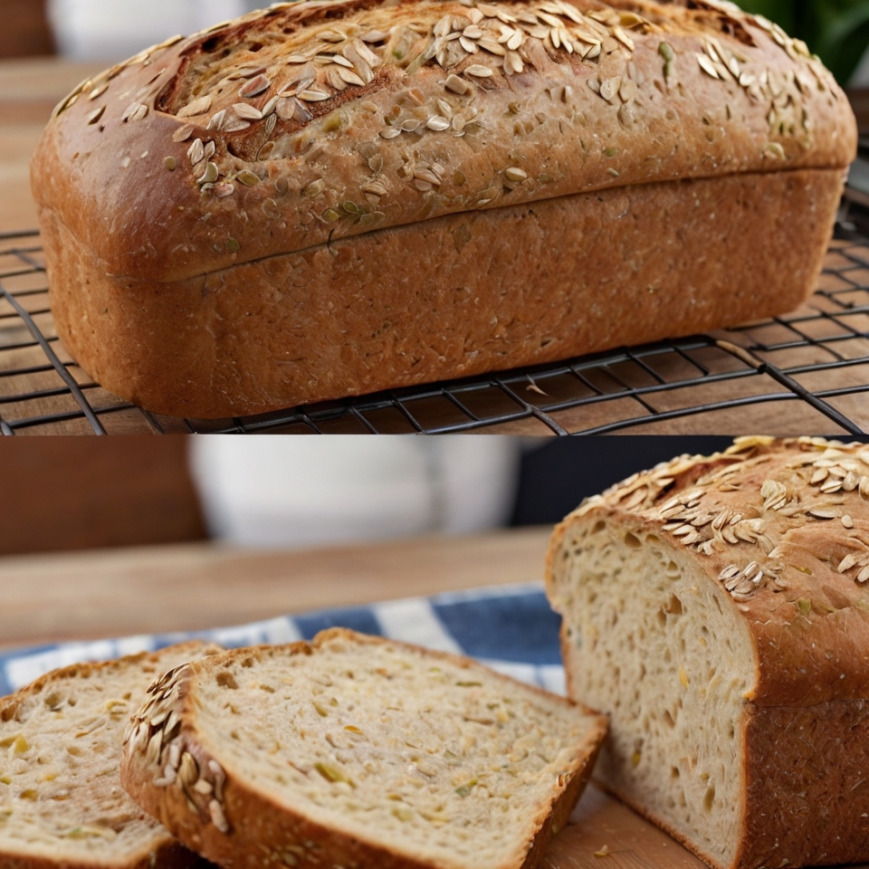 Einfaches Haferbrot ohne Hefe & Mehl – Gesund, sättigend und blitzschnell gemacht!