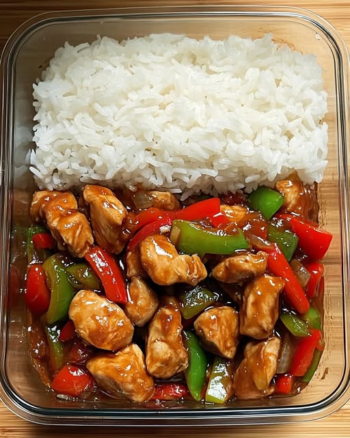 🥡 Chinesische Hähnchen-Gemüsepfanne in 15 Minuten