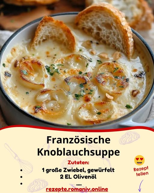 Französische Knoblauchsuppe