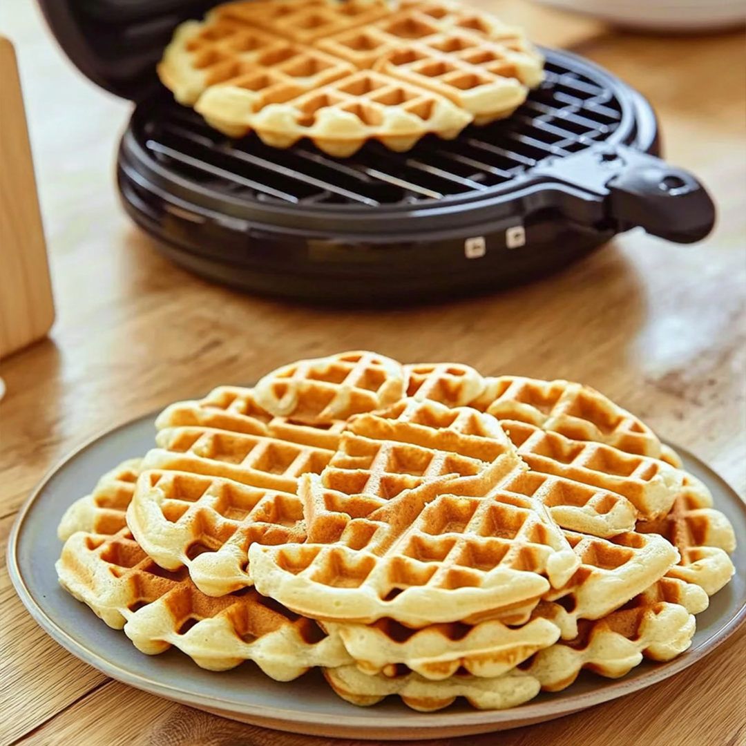 🧇 Vanille-Joghurt-Waffeln – Fluffig, zart und unwiderstehlich!