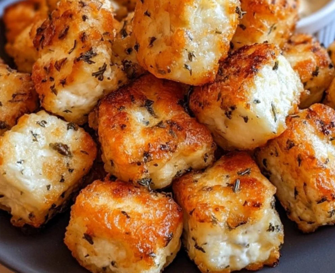 🧀✨ Feta-Häppchen aus dem Airfryer – außen knusprig, innen cremig!