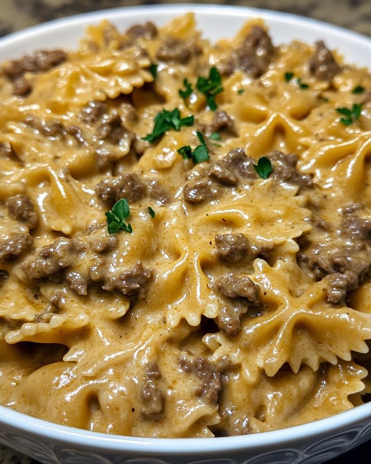 Cremige Pasta mit Hackfleisch – Einfach & Lecker