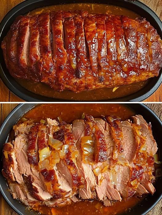 Superzart, und ultrasaftig, Räuberbraten aus dem Ofen