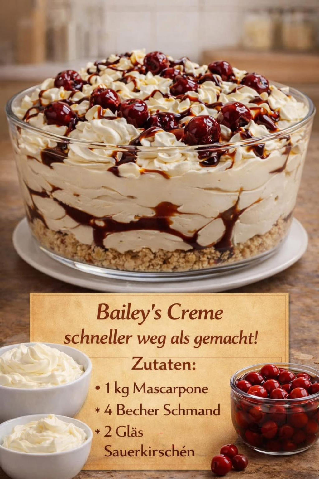 Bailey’s Creme – schneller weg als gemacht!