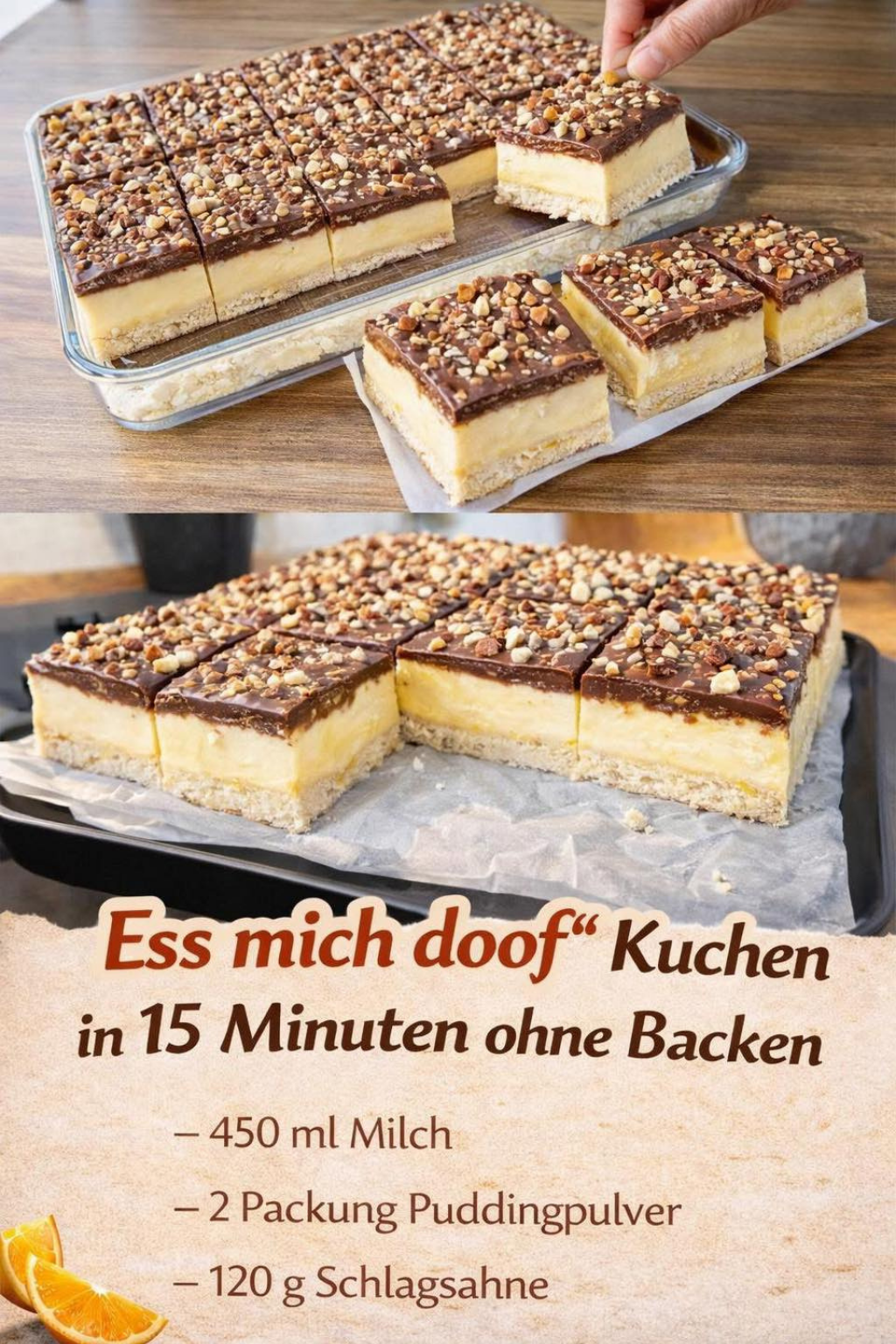Der „Ess mich doof“-Kuchen – einmal probiert, nie wieder aufgehört! 🤤
