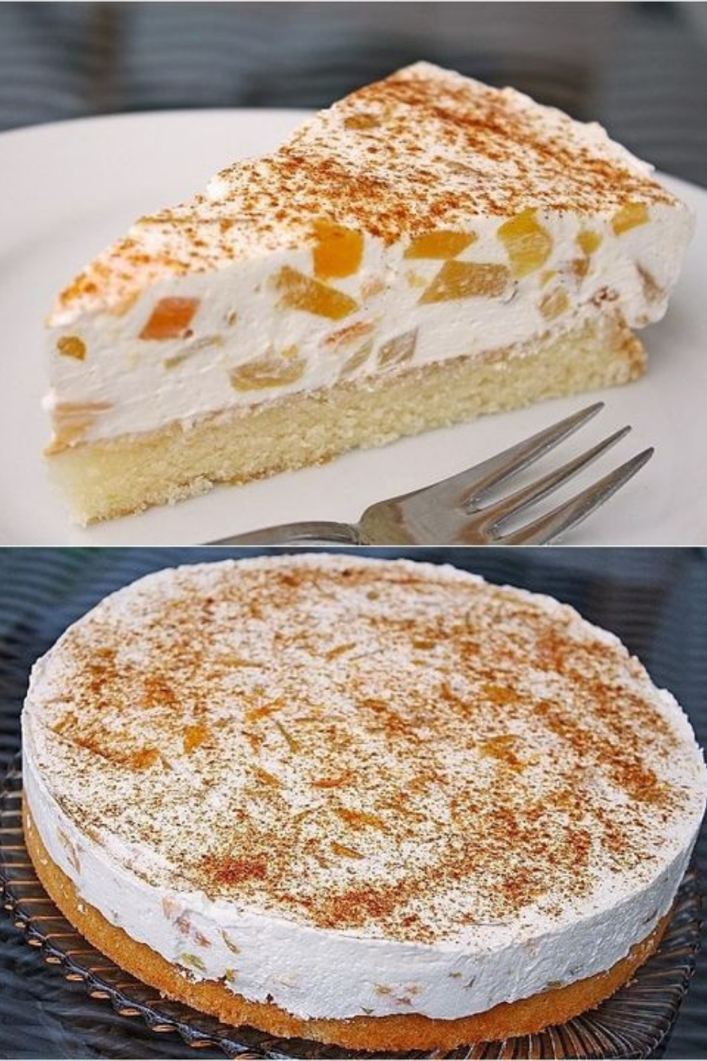 Backe ich 2× pro Woche – Fantakuchen mit 3 Dosen Pfirsichen