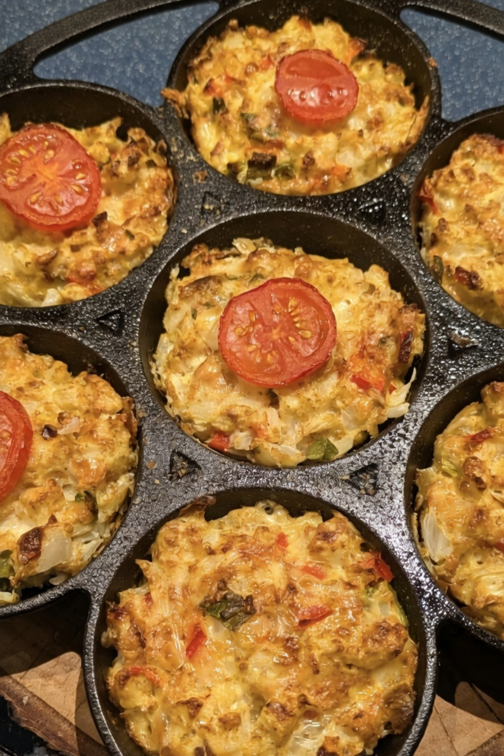 Blumenkohl-Muffins – Low Carb, würzig & perfekt als Snack oder Meal Prep 😍